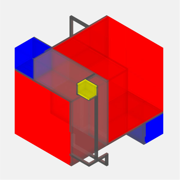 3D Mondrian　モンドリアン3D　ICHIRO design, Inc.｜田中一郎デザインオフィス