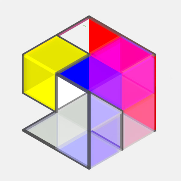 3D Mondrian　モンドリアン3D　ICHIRO design, Inc.｜田中一郎デザインオフィス