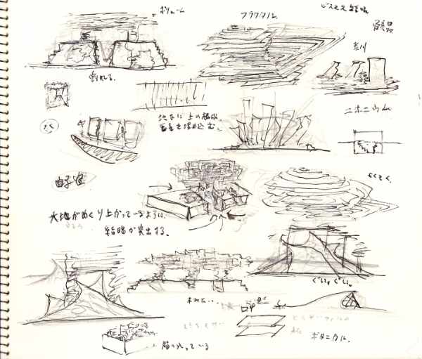 スケッチ　sketch＿ICHIRO design, Inc.｜田中一郎デザインオフィス